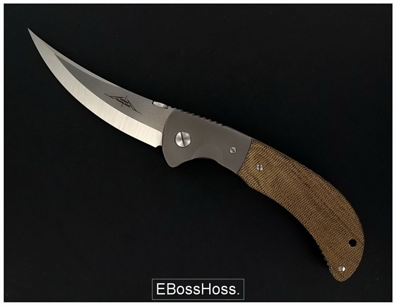Ernie Emerson Custom Bolstered Persian w/Deep Swedge